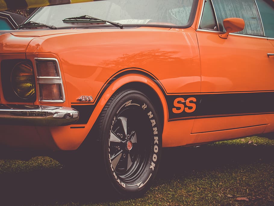 orange bil, poços de caldas, brasilien, bil, automobil, coupe, transportmidler, sportsvogn, køretøj, cabriolet, mustang, van, campingvogn, kofanger, varemærke, logo, sedan, sUV, antik bil, transportform, land køretøj, motor køretøj, retro stylet, hjul, stationær, orange farve, ingen mennesker, vintage bil, dag, rød, dæk, årgang, udendørs, parkering, forlygte, fortiden, luksus, 4K