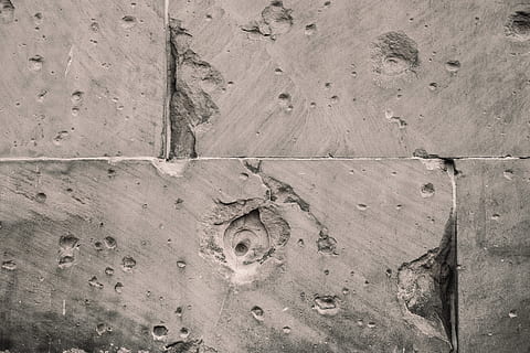 stone, wall, texture, backgrounds, full frame, no people, day, close-up, textured, pattern, wall - building feature, nature, outdoors, wood - material, old, rough, weathered, metal, land, built structure, architecture, high angle view, concrete, 4K, CC0, public domain, royalty free