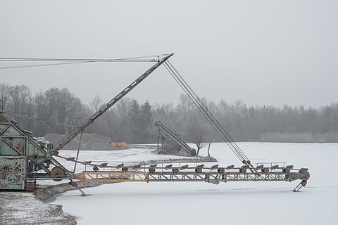Duitsland, ulm, winter, machine, koude temperatuur, sneeuw, boom, water, dag, mist, natuur, bevroren, geen mensen, rustige scène, kalmte, fabriek, schoonheid in de natuur, buitenshuis, land-, scenics - natuur, waterkant, extreem weer, sneeuwen, 4K, CC0, publiek domein, royaltyvrij