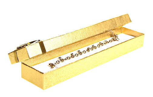 Bogen, Box, Kiste, Geschenk, Gold, golden, isoliert, vorhanden, Weiß, weißer Hintergrund, ausgeschnitten, goldfarben, Reichtum, Studioaufnahme, Geschäft, einzelnes Objekt, Luxus, Finanzen, Mann gemacht, keine Leute, Menschen gemacht Objekt, glänzend, Nahansicht, Investition, Metall, drinnen, Papier-, Barren, 720P, CC0, gemeinfrei, lizenzfrei