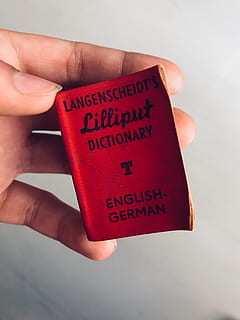 lille, mini, tysk, Bestil, rød, lille bitte, miniature, menneskelig hånd, hånd, menneskelig kropsdel, tekst, vestlige script, bedrift, en person, uigenkendelig person, meddelelse, kropsdel, rigtige mennesker, finger, menneskelig finger, indendørs, tæt på, livsstil, stort bogstav, personlige perspektiv, besked, 4K, CC0, offentligt domæne, royaltyfrie