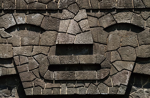 close-up photography, gray, concrete, brick wall, art, bricks, brickwork, cubes, pattern, rocks, rough, solid, stones, surface, wall, built structure, architecture, day, no people, sunlight, full frame, backgrounds, wall - building feature, textured, outdoors, nature, building exterior, close-up, stone wall, brick, old, window, 5K, CC0, public domain, royalty free