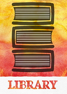 three, books, library, knowledge, graphics, text, no people, communication, close-up, indoors, pattern, western script, striped, wall - building feature, yellow, art and craft, creativity, graffiti, red, old, metal, single object, textured, multi colored, music, 1080P, CC0, public domain, royalty free