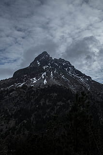 mexico, colima, moln - himmel, himmel, berg, skönhet i naturen, scenics - natur, snö, kall temperatur, vinter-, lugn plats, lugn, natur, miljö, inget folk, bergskedja, bergstopp, lågvinkelvy, icke-urbana scenen, landskap, sten, utomhus, snötäckt berg, bildning, 5K, CC0, offentligt domän, royaltyfria