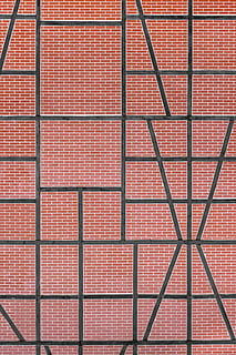 hnědá tilse, celý rám, vzor, pozadí, stavba, architektura, Červené, nikdo, opakování, uvnitř, texturou, tvar, design, den, geometrický tvar, střecha, dlaždice, oranžová barva, cihlová zeď, cihlový, strop, kachličková podlaha, 4K, CC0, veřejná doména, bez autorských práv