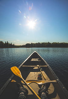 træ, Canada, udforske, kano, sø, opdage, solnedgang, sol, lys, vand, himmel, sollys, natur, transportmidler, skønhed i naturen, nautiske fartøj, dag, solstråle, scenics - natur, linseflare, solrig, ro, transportform, afspejling, udendørs, 5K, CC0, offentligt domæne, royaltyfrie