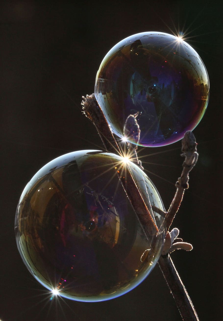 bombolla de sabó, llum, reflexió, brillar, sense pes, transparent, primer pla, esfera, fragilitat, cap gent, naturalesa, a l'interior, vulnerabilitat, bombolla, vidre - material, natura morta, flare de la lent, brillant, pilota, vidre, dia, centrar-se en primer pla, forma, 2K