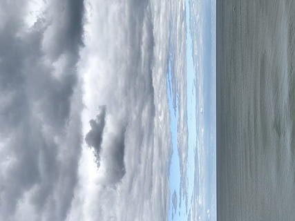 natură, în aer liber, cer, nor, vreme, cumulus, azur cer, orizont, arhitectură, clădire, ocean, apă, mare, turn, sferă, teren, decor, peisaj, activități de agrement, aventură, nor - cer, nici o persoana, frumusețe în natură, scenice - natura, albastru, liniște, mediu inconjurator, o scenă liniștită, zi, orizontul peste apă, fundaluri, de mai sus, putere în natură, 4K, CC0, domeniu public, fără drepturi de autor