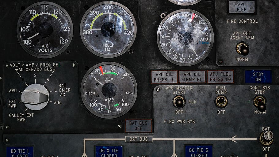 centrala de incendiu, panou de control, Control, text, vehiculul aerian, a închide, tehnologie, nici o persoana, carlingă, avion, în interior, complexitate, transport, mijloc de transport, ecartament, Industrie aerospatiala, Afaceri, echipament, comunicare, western script, număr, metru - instrument de măsurare, 4K