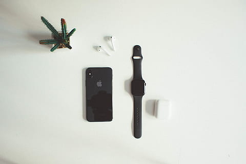 space, gray, iphone x, apple, watch, spain, valladolid, screw, electrical device, adapter, connector, grey, flora, weed, plant, accessories, flying, leaf, yew, conifer, tree, pine, palm tree, arecaceae, abies, indoors, no people, studio shot, white background, directly above, technology, communication, close-up, high angle view, connection, wireless technology, group of objects, creativity, animal themes, still life, animal, pencil, simplicity, medium group of objects, green color, 4K, CC0, public domain, royalty free