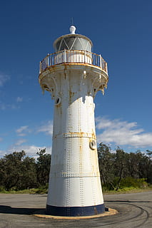 Leuchtturm, ulladulla, rostig, Himmel, Natur, Baum, keine Leute, Turm, gebaute Struktur, die Architektur, Tag, Pflanze, Richtung, draußen, Sonnenlicht, Beratung, Sicherheit, Schutz, Blau, Gebäudehülle, wolke - himmel, 5K, CC0, gemeinfrei, lizenzfrei
