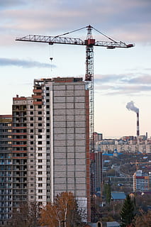 gru, , cemento, Torre, ruggine, ruvido, alloggiamento, pesante, fondazione, calcestruzzo, industriale, lavoro, costruire, struttura, Ufa, macchinario, gru - macchine edili, architettura, esterno dell'edificio, sviluppo, cielo, struttura costruita, industria, sito di costruzione, industria di costruzioni, incompleto, costruzione, nessuno, natura, città, giorno, nuvola - cielo, alto - alto, all'aperto, attrezzatura da costruzione, equipaggiamento industriale, 4K, CC0, dominio pubblico, privo di copyright