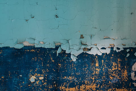 textura, parede, reflexão, cor, rachar, lascado, pintura, azul, arte, forma, recurso de construção de parede, velho, intemperizado, estrutura construída, ninguém, arquitetura, descascado, descascando, estragado, atropelar, texturizado, declínio, abandonado, quadro completo, má condição, deterioração, dia, origens, ao ar livre, 5K, CC0, domínio público, royalty free