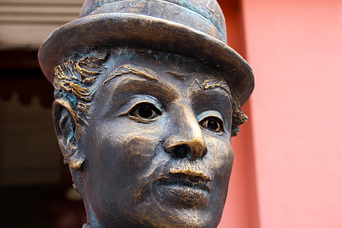 ecuador, cotacachi, sculpture, human representation, art and craft, statue, representation, male likeness, religion, creativity, belief, close-up, spirituality, no people, craft, architecture, focus on foreground, indoors, history, 5K, CC0, public domain, royalty free