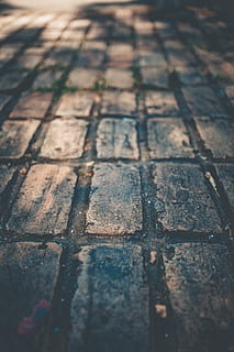 bricks, brickwork, close-up, bricks, brickwork, close-up, cubes, exterior, floor, masonry, outdoors, pattern, road, rough, solid, stones, surface, urban, no people, footpath, backgrounds, full frame, day, high angle view, textured, selective focus, nature, wet, focus on foreground, street, water, wood - material, sunlight, stone, surface level, rain, rainy season, 5K, CC0, public domain, royalty free