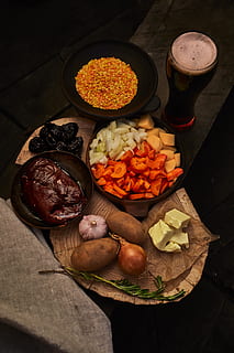 set de platos cocinados, bochas, cocina, delicioso, plato, beber, sibarita, comida, fotografía de comida, preparación de comida, Fresco, desde arriba, Fruta, vaso, sano, ingredientes, carne, nutrición, naturaleza muerta, mesa, sabroso, vegetales, de madera, comida y bebida, frescura, vegetal, alimentación saludable, vista de alto ángulo, adentro, tubérculo, bienestar, Zanahoria, elección, tabla de cortar, nadie, variación, ingrediente, alimentos crudos, preparación, Cortado, especia, preparando comida, comida vegetariana, 5K, CC0, dominio público, libre de derechos