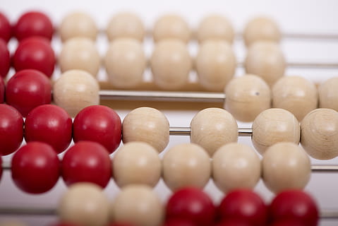 abacus, count, mathematics, learn, school, slide rule, computational aids, frame, calculating machine, calculation, large group of objects, indoors, close-up, selective focus, red, no people, food, still life, food and drink, abundance, arrangement, wood - material, in a row, order, freshness, counting, white color, brown, healthy eating, 5K, CC0, public domain, royalty free