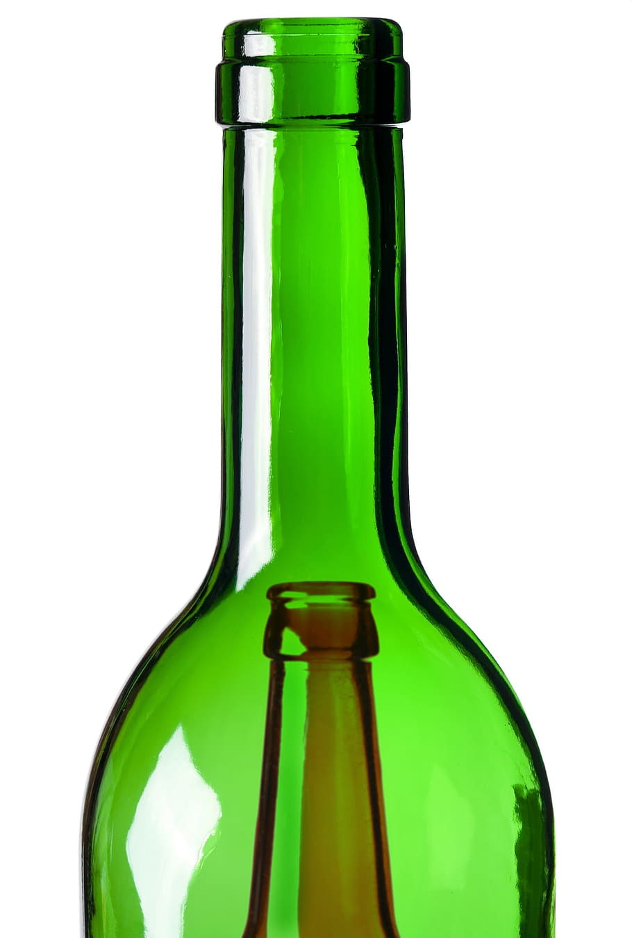, bottiglia, avvicinamento, curva, bere, bicchiere, verde, isolato, bianca, sfondo bianco, contenitore, colore verde, girato in studio, ritagliare, in casa, vetro - materiale, trasparente, scienza, nessuno, singolo oggetto, ricerca, chimica, cibo e bevande, esperimento scientifico, natura morta, laboratorio, 1080P
