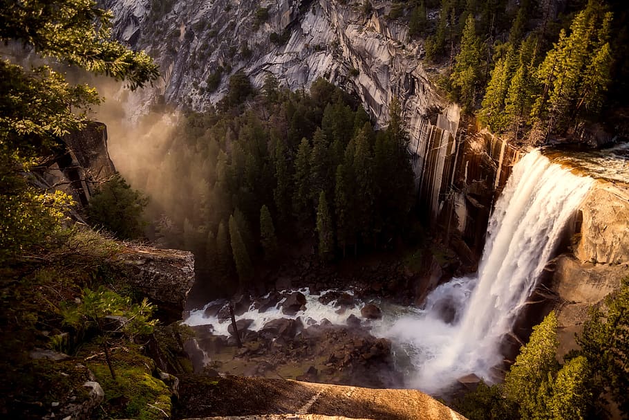 aèria, fotografia, aigua, cau, muntanyes, bonic, medi ambient, flux, bosc, barranc, paisatge, naturalesa, ràpids, roques, escènic, corrent, arbres, cascada, desert, boscos, moviment, exposició llarga, escenics - natura, arbre, bellesa a la natura, rock, aigua que flueix, planta, cap gent, terra, escena no urbana, moviment borrós, rock - object, poder, poder a la natura, a l'aire lliure, que flueix, caient aigua, selva tropical, 1080P