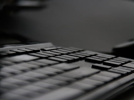 clavier, ordinateur, noir, La technologie, mise au point sélective, fermer, clavier d'ordinateur, la communication, équipement informatique, lettre, personne, clé d'ordinateur, à l'intérieur, alphabet, partie informatique, Technologie sans fil, portable, culture artistique et divertissement, la musique, lien, contrôle, touche de piano, 1080P, CC0, domaine public, libre de droits
