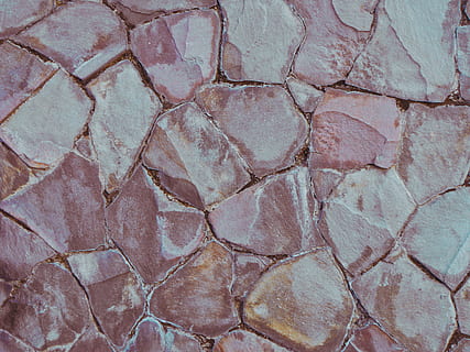 brick wall, full frame, backgrounds, pattern, textured, no people, close-up, stone material, day, solid, design, nature, directly above, footpath, marble, high angle view, outdoors, architecture, rough, shape, tile, paving stone, tiled floor, clean, 4K, CC0, public domain, royalty free
