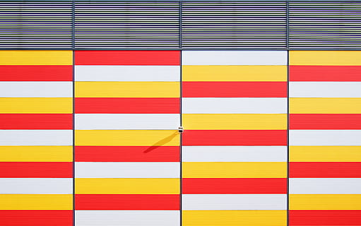 building, architecture, wall, texture, pattern, colours, colors, multi colored, full frame, backgrounds, no people, striped, abstract, art and craft, creativity, indoors, close-up, wall - building feature, choice, red, yellow, variation, repetition, shape, day, 4K, CC0, public domain, royalty free