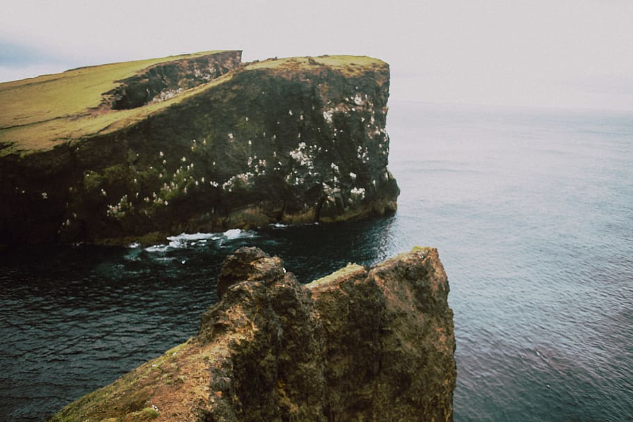 Island, voda, moře, Skála, rock - objekt, pevný, scenics - příroda, Příroda, krása v přírodě, přistát, nikdo, klid, den, pláž, klidné scény, Skalní formace, útes, nebe, venku, pobřežní čára, stack rock, skalnaté pobřeží, erodoval, 5K