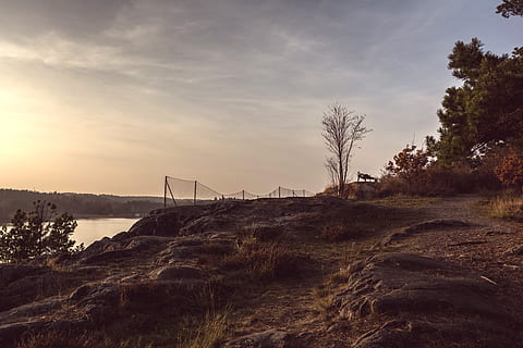 jezioro, biegacz, odrobić, las, niebo, woda, roślina, drzewo, Natura, chmura - niebo, scenics - natura, most, żadnych ludzi, wylądować, most - struktura stworzona przez człowieka, architektura, spokojna scena, piękno natury, zbudowana struktura, spokój, scena pozamiejska, połączenie, dzień, na dworze, 5K, CC0, domena publiczna, darmowe zdjęcia