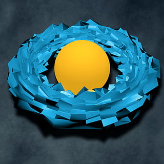 groc, blau, cercle, fons, decoració, ornament, color, creatiu, fons de pantalla, il·lustració, a l'interior, tir de l'estudi, forma, primer pla, gris, forma geomètrica, cap gent, menjar, disseny, menjar i beguda, ou, rovell d'ou, fons gris, esquerdat, vista d’angle alt, paper, natura morta, fons blau, 2K, CC0, domini públic, lliure de regalies
