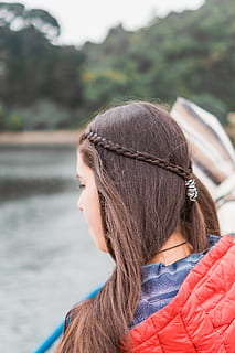 Chili, corral, Vrais gens, se concentrer sur le premier plan, modes de vie, une personne, Activité de loisir, femmes, photo du visage, portrait, jeune adulte, coiffure, cheveux, journée, eau, adulte, la nature, jeune femme, vue arrière, cheveux bruns, Vêtements décontractés, en plein air, belle femme, 5K, CC0, domaine public, libre de droits