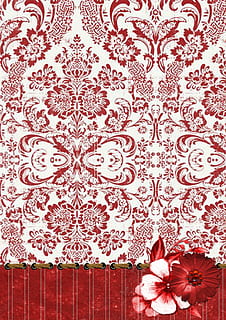 roșu, fundal, textură, proiecta, colorat, floare, model, artă și sculptură, planta cu flori, model floral, în interior, nici o persoana, plantă, creativitate, prospeţime, decor, montare pe perete, ambarcațiune, textil, tapet, fundaluri, arhitectură, lemn - material, cap de floare, bogat ornamentat, parchet gresie, 1080P, CC0, domeniu public, fără drepturi de autor