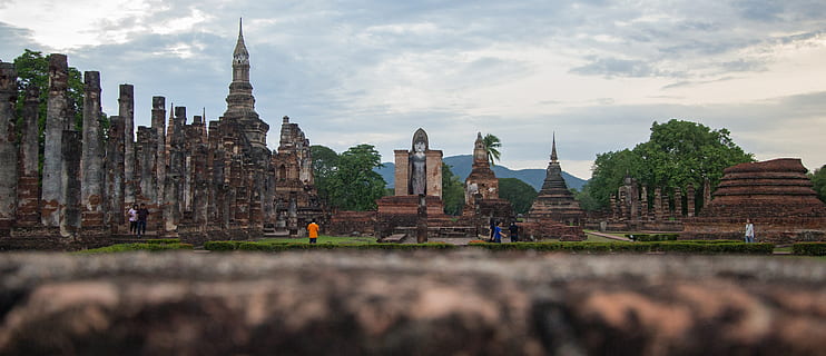 templer, grå, skyer, arkitektur, bygget struktur, sted for tilbedelse, religion, historie, fortiden, rejsemål, himmel, bygning, spiritualitet, tro, bygning udvendig, turisme, rejse, gammel, gammel ruin, natur, gamle civilisation, ingen mennesker, udendørs, ødelagt, arkæologi, 4K, CC0, offentligt domæne, royaltyfrie