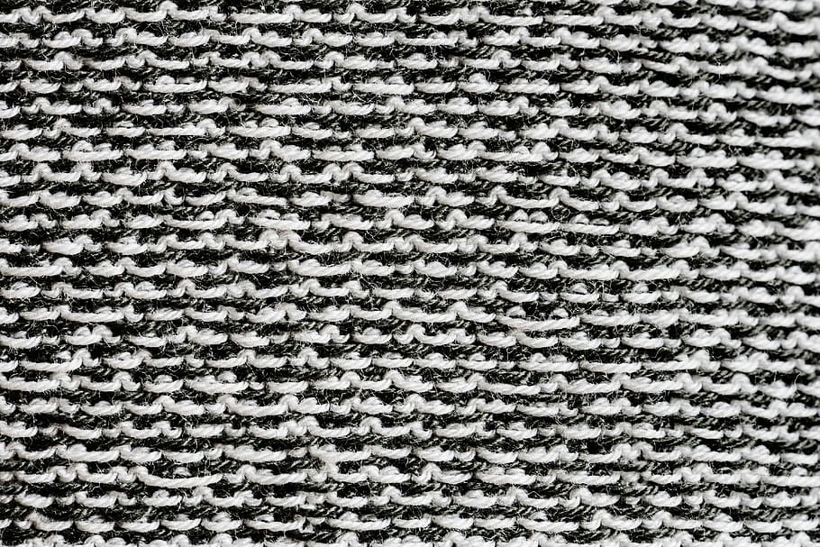 atractiu, teló de fons, fons, drap, roba, còpia espai, decoració, decorar, espai de disseny, teixit, patró, suau, superfície, textura, paret, llana, marc complet, cap gent, tèxtil, primer pla, a l'interior, repetició, vista d’angle alt, gris, hivern, material, disseny, resum, dia, imprimir, color negre, roba calenta, 4K
