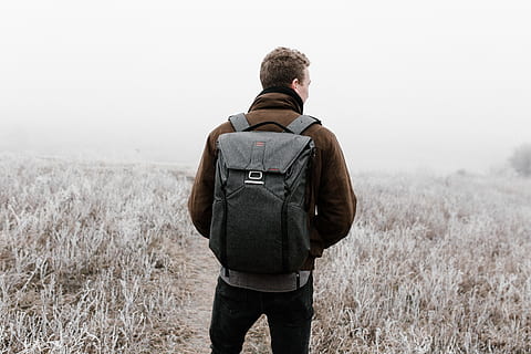 man, wearing, backpack, walking, pathway, pack, person, field, explore, peak design, everyday backpack, product, no face, anonymou, frost, hike, walk, travel, carry, adventure, jacket, white, winter, cold, hiking, men, outdoors, nature, rear View, adult, people, males, lifestyles, standing, one Person, caucasian Ethnicity, mountain, exploration, landscape, backpacker, young Adult, healthy Lifestyle, tourist, journey, forest, looking, vacations, people Traveling, leisure Activity, recreational Pursuit, autumn, scenics, one Man Only, sport, day, relaxation, casual Clothing, wilderness Area, explorer, footpath, activity, copy Space, rural Scene, 5K, CC0, public domain, royalty free