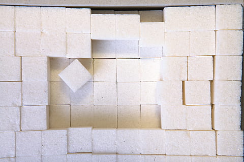 background, close, closeup, cube, design, detail, few, food, glucose, ingredient, lots, lump, many, pile, piled, pure, refined, squares, stack, sucrose, sugar, sweet, sweetener, white, pattern, no people, full frame, tile, architecture, wall - building feature, built structure, shape, day, backgrounds, paper, flooring, close-up, wall, textured, outdoors, geometric shape, white color, building exterior, concrete, 4K, CC0, public domain, royalty free