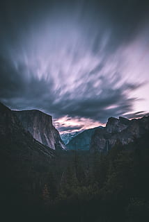 foto di paesaggio, montagne, nuvoloso, cielo, montagna, foresta, tempesta, lunga esposizione, notte, stella, voglia di girovagare, Esplorare, viaggio, avventura, lunatico, californio, Yosemite, albero, freddo, inverno, sfondo, natura, paesaggio, Paesaggi, all'aperto, tramonto, roccia - oggetto, picco di montagna, bellezza nella natura, nuvola - cielo, estate, nessuno, blu, crepuscolo, valle, Cloudscape, scogliera, luce del sole, catena montuosa, alba - alba, dolomiti, sole, mattina, collina, 5K, CC0, dominio pubblico, privo di copyright