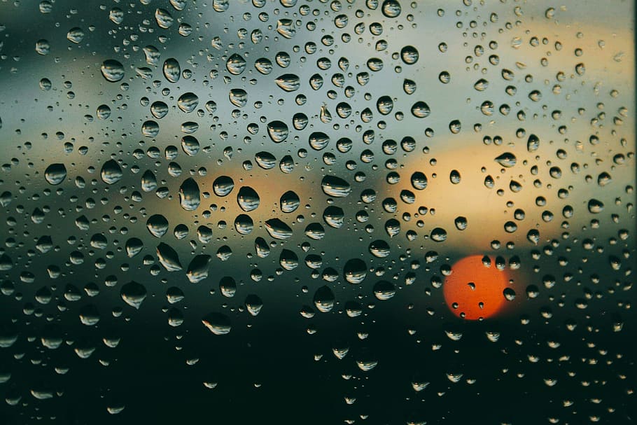 lluvia, ventana, puesta de sol, gotas, agua, nubes, soltar, mojado, transparente, nadie, fotograma completo, material de vidrio, gota de agua, de cerca, antecedentes, naturaleza, adentro, temporada de lluvias, centrarse en primer plano, cielo, vaso, 2K