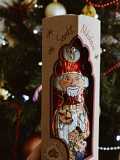barattolo multicolore, inverno, freddo, weihnachten, Dezember, dicembre, tag nikolaus, sankt nikolaus, st nikolou, Natale, decorazione, rappresentazione umana, rappresentazione, somiglianza maschile, arte e artigianato, celebrazione, testo, vacanza, albero di Natale, albero, nessuno, religione, concentrarsi sulle conoscenze acquisite, decorazione natalizia, credenza, Babbo Natale, avvicinamento, creatività, ornamento di Natale, 5K, CC0, dominio pubblico, privo di copyright