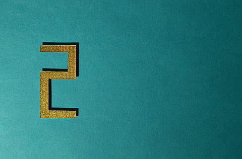 numeric 2 wall decor, art, background, color, decorative, design, digit, gold, golden, illustration, metallic, number, two, blue, copy space, no people, indoors, close-up, green color, communication, backgrounds, studio shot, full frame, single object, textured, cut out, blank, letter, wall - building feature, colored background, text, paper, empty, 5K, CC0, public domain, royalty free