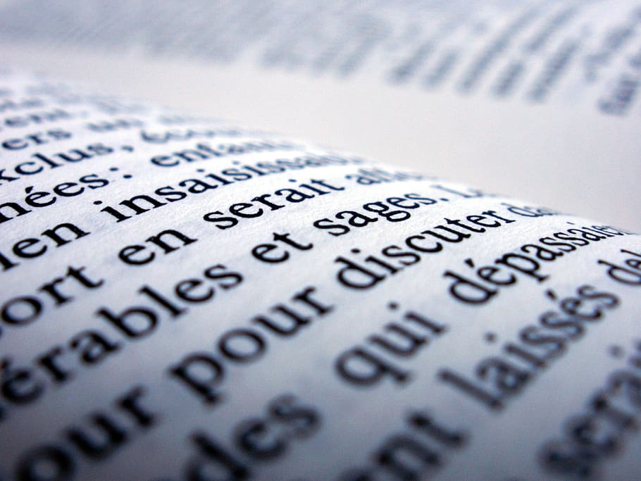 obert, blanc, negre, llibre, text, borrós, dades, definició, diccionari, document, educació, focus, coneixement, literatura, pàgines, llegir, lectura, guió, Escriptura, estudiar, enfocament selectiu, primer pla, paper, comunicació, pàgina, guió occidental, cap gent, religió, missatge, a l'interior, Imprimir, centrar-se en primer pla, natura morta, marc complet, espiritualitat, 4K