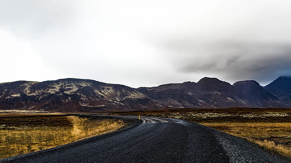 bocht weg, bergen, dag, woestijn, velden, landschap, berg-, buitenshuis, weg, toneel-, milieu, schoonheid in de natuur, hemel, scenics - natuur, natuur, vervoer, wolk - lucht, geen mensen, bergketen, water, niet-stedelijke scène, dramatisch landschap, land-, kalmte, reizen, 1080P, CC0, publiek domein, royaltyvrij