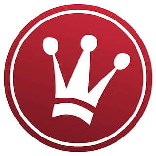 kroon, zilver, voorwerp, grafiek, communicatie, rood, teken, symbool, uitknippen, witte achtergrond, witte kleur, vorm, cirkel, geometrische vorm, geen mensen, emotie, enkel object, computer pictogram, studio opname, ontwerp, verkeersbord, bericht, 1080P, CC0, publiek domein, royaltyvrij