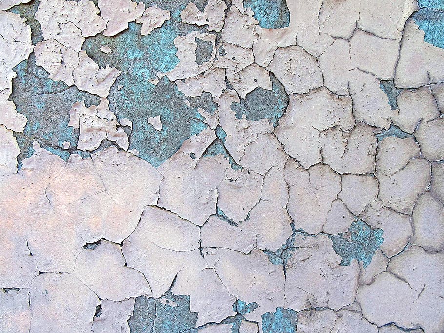 paret de pintura seca, fons, textura, marc complet, esquerdat, resistent, aspre, cap gent, patró, arquitectura, funció de construcció de parets, estructura construïda, dia, espatllat, paret, aixafar, vell, deteriorament, mal estat, pelat, descamació, a l'aire lliure, resum, clima, efecte texturat, paret de pedra, ciment, 2K