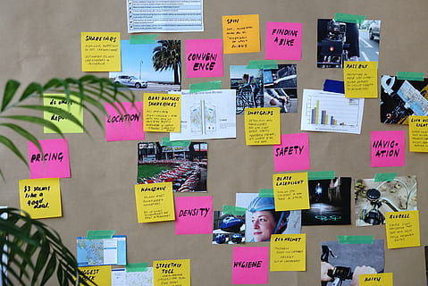 sticky notes, note, adhesive note, communication, reminder, text, bulletin board, no people, indoors, multi colored, paper, close-up, attached, yellow, western script, message, wall - building feature, note - message, label, large group of objects, to do list, busy, 4K, CC0, public domain, royalty free