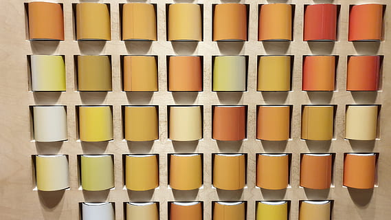 mønster, farge, bakgrunn, design, matrise, ornament, flate, farger, på rad, full ramme, rekkefølge, gjentakelse, stor gruppe gjenstander, side ved side, innendørs, ingen folk, gul, ordning, arkitektur, nærbilde, overflod, multi farget, stable, valg, bygget struktur, dag, tak, 4K, CC0, offentlig domene, opphavsrett gratis