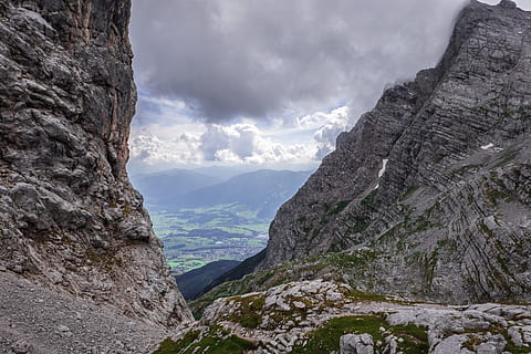 peisaj, munţi, cer, nori, salzburger land, Munte, frumusețe în natură, de munte, scenice - natura, o scenă liniștită, liniște, nor - cer, stâncă, scenă non-urbană, obiect de rocă, mediu inconjurator, natură, solid, idilic, nici o persoana, geografie fizica, formatie rock, la distanta, formare, în aer liber, varf de munte, erodate, 5K, CC0, domeniu public, fără drepturi de autor