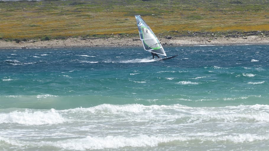 navega, mare, mar, aigua, davant del mar, moviment, esport, dia, onada, esport aquàtic, bellesa a la natura, surf, naturalesa, vaixell nàutic, veler, transport, a l'aire lliure, escenics - natura, activitat d'oci, windsurf, 4K