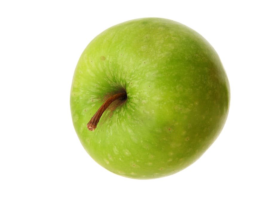 verd, orgànic, llum, primer pla, aïllat, vegetarià, madur, blanc, berenar, brillant, saludable, poma, fruita, naturalesa, solter, menjar, frescor, tir de l'estudi, alimentació saludable, menjar i beguda, color verd, tallar, benestar, fruita de poma, sol objecte, fons blanc, a l'interior, pomera de granny smith, cap gent, natura morta, 1080P
