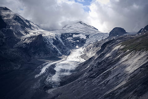 muntanya grisa, gel, muntanya, glacera, neu, a l'aire lliure, naturalesa, Austràlia, glacera pasterze, Alps, gris, Serra, bellesa a la natura, cel, medi ambient, núvol - cel, escenics - natura, paisatge, temperatura de fred, muntanya nevada, hivern, dia, cap gent, escena no urbana, tranquil·litat, escena tranquil·la, cim de muntanya, 5K, CC0, domini públic, lliure de regalies