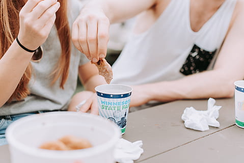 man, dipping, cookie, milk, drink, biscuit, table, fun, dip, eat, treat, sugar, food, snack, meal, dunk, picnic, outdoor, share, woman, carnvial, festival, women, people, human Hand, females, caucasian Ethnicity, lifestyles, adult, togetherness, young Adult, close-up, coffee - Drink, holding, working, cup, men, 5K, CC0, public domain, royalty free